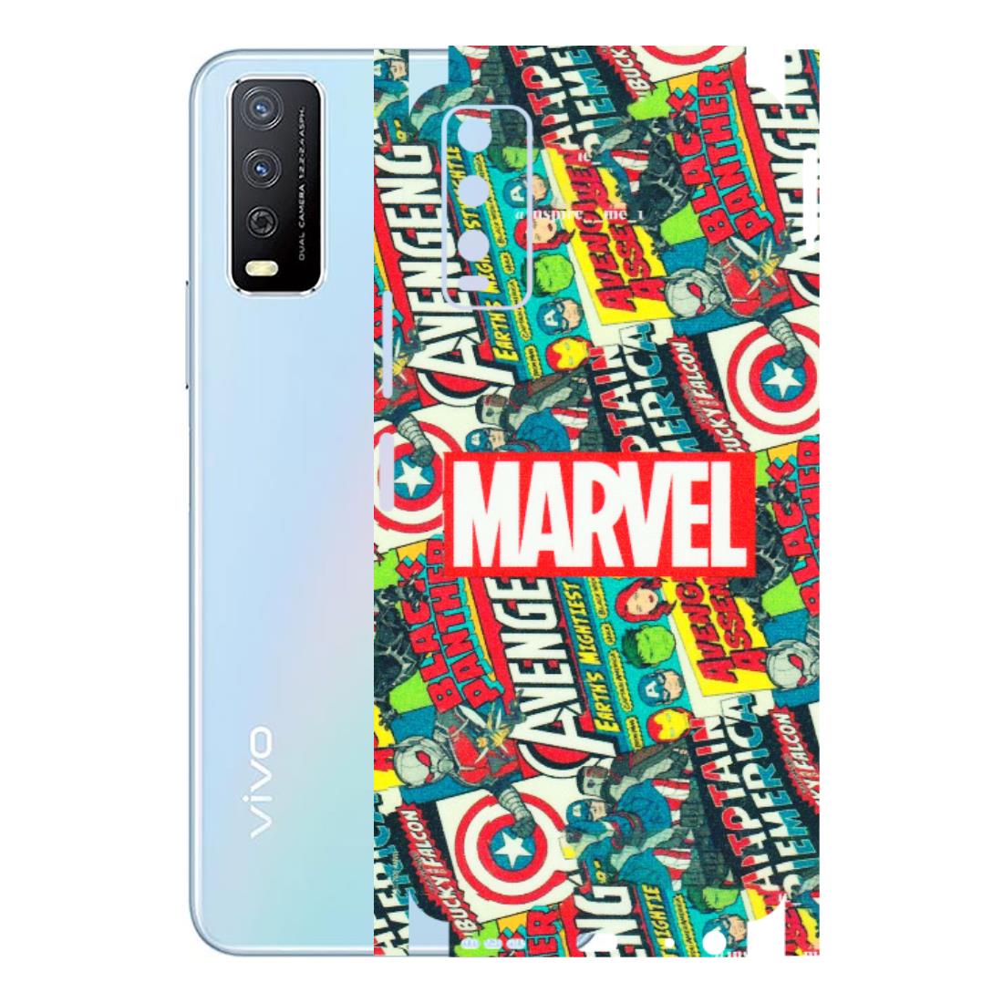 VIVO Y Series Phone Skins (All Models) - Marvel Comic Lover - Matte Finish (M-30) Vivo Y12s
