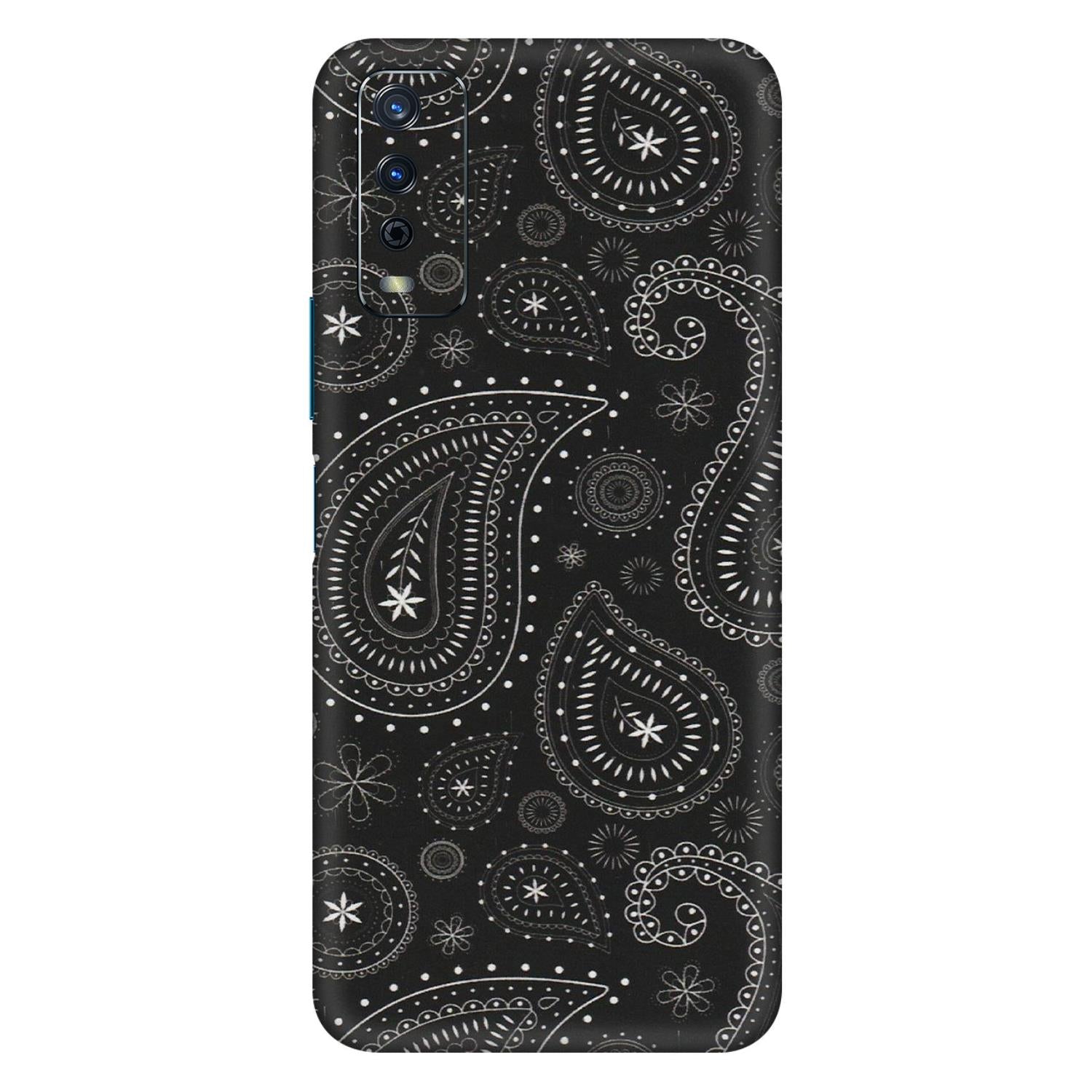VIVO Y Series Phone Skins (All Models) - Black Sober Kerry - Matte Finish (M-37) Vivo Y12s
