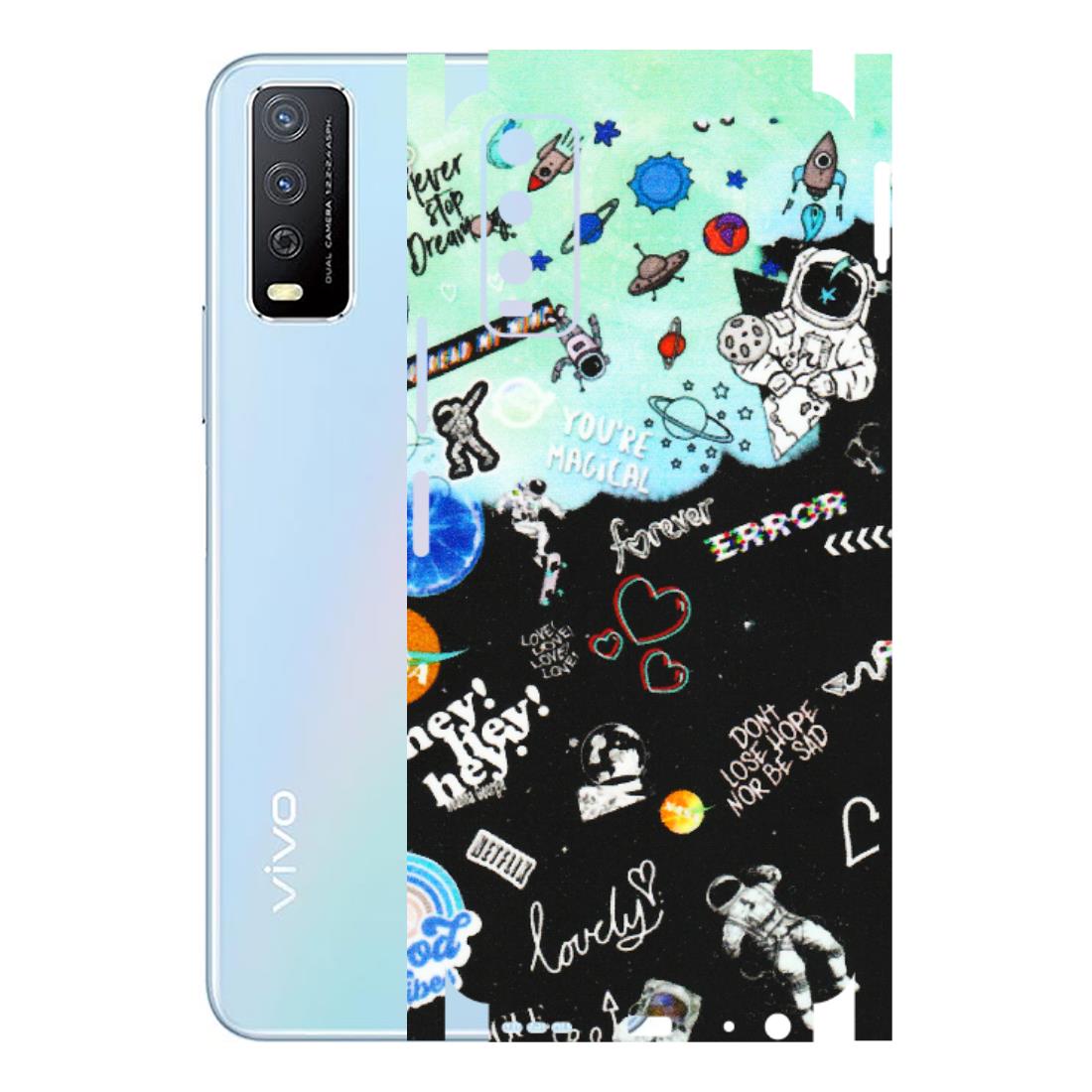 VIVO Y Series Phone Skins (All Models) - Living In A Space Dream - Matte Finish (M-46) Vivo Y12s