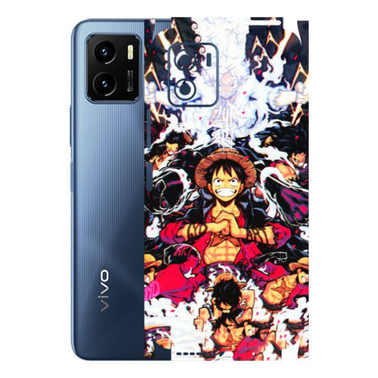 VIVO Y Series Phone Skins (All Models) - Luffy Anime Character - 3D Embossed Finish (L-203) Vivo Y15C