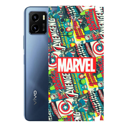 VIVO Y Series Phone Skins (All Models) - Marvel Comic Lover - Matte Finish (M-30) Vivo Y15C
