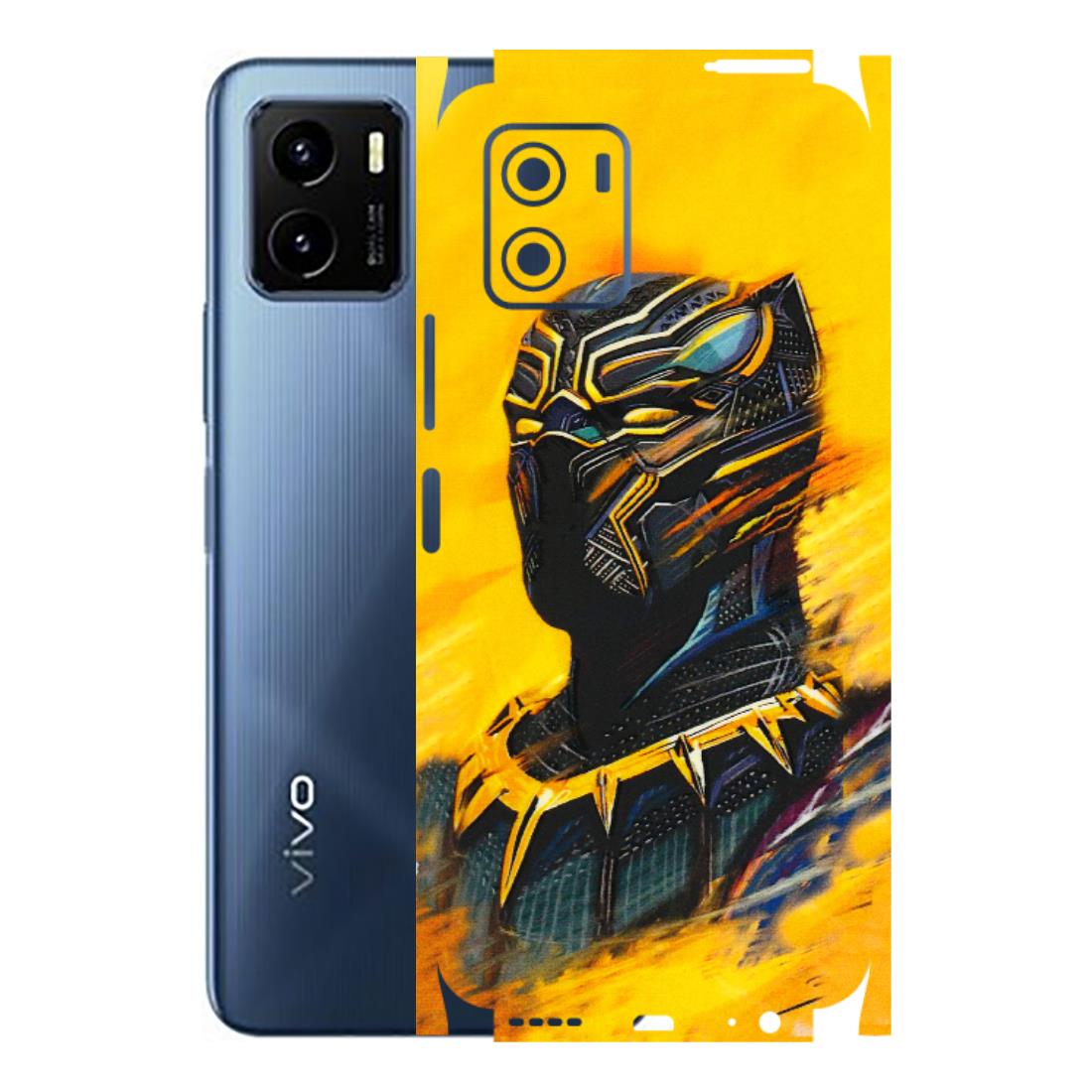 VIVO Y Series Phone Skins (All Models) - Yellow Panther - 3D Embossed Finish (L-54) Vivo Y15S