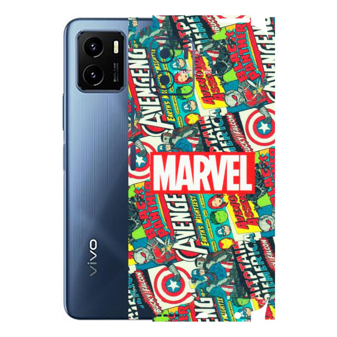 VIVO Y Series Phone Skins (All Models) - Marvel Comic Lover - Matte Finish (M-30) Vivo Y15S