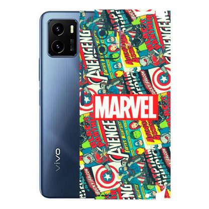 VIVO Y Series Phone Skins (All Models) - Marvel Comic Lover - Matte Finish (M-30) Vivo Y15S