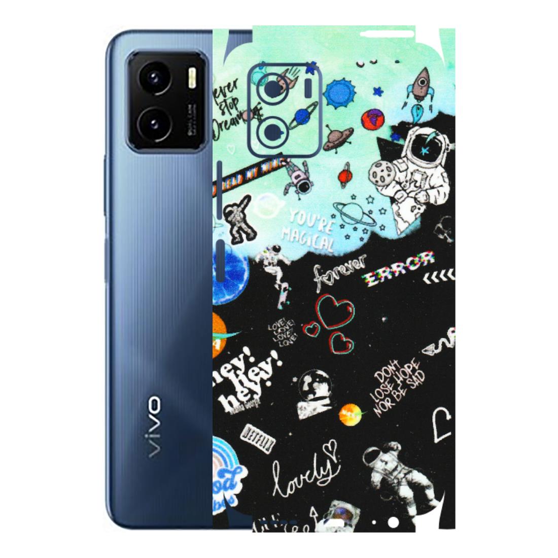 VIVO Y Series Phone Skins (All Models) - Living In A Space Dream - Matte Finish (M-46) Vivo Y15S