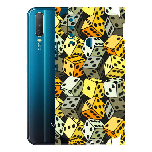 VIVO Y Series Phone Skins (All Models) - Dices Of Life - 3D Embossed Finish (L-04) Vivo Y15