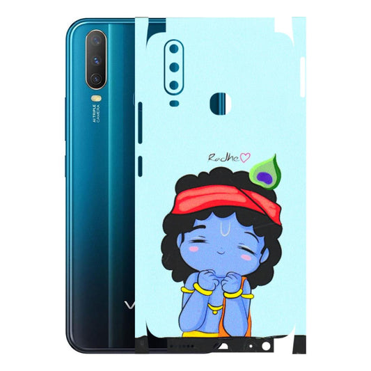 VIVO Y Series Phone Skins (All Models) - Radhe Radhe Cute Toon - 3D Embossed Finish (L-05) Vivo Y15