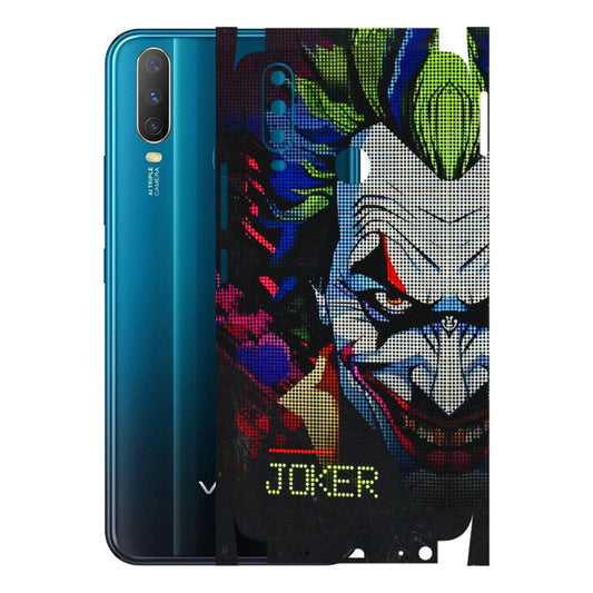 VIVO Y Series Phone Skins (All Models) - Joker Dot Matrix - 3D Embossed Finish (L-08) Vivo Y15
