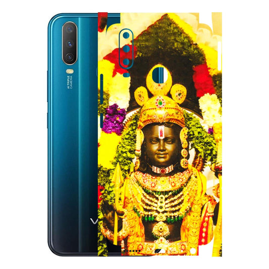 VIVO Y Series Phone Skins (All Models) - Ram Lalla Ayodhya - 3D Embossed Finish (L-103) Vivo Y15