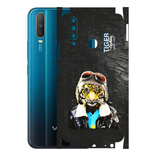 VIVO Y Series Phone Skins (All Models) - Rider Tiger - 3D Embossed Finish (L-113) Vivo Y15