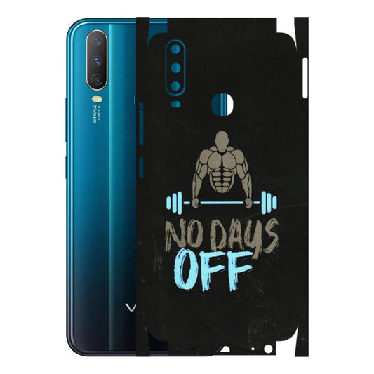 VIVO Y Series Phone Skins (All Models) - Gym Lover - 3D Embossed Finish (L-127) Vivo Y15