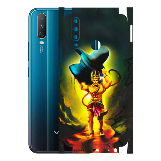VIVO Y Series Phone Skins (All Models) - Hanuman Ji - 3D Embossed Finish (L-128) Vivo Y15