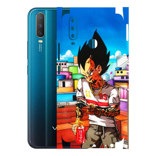 VIVO Y Series Phone Skins (All Models) - Vegeta - 3D Embossed Finish (L-136) Vivo Y15