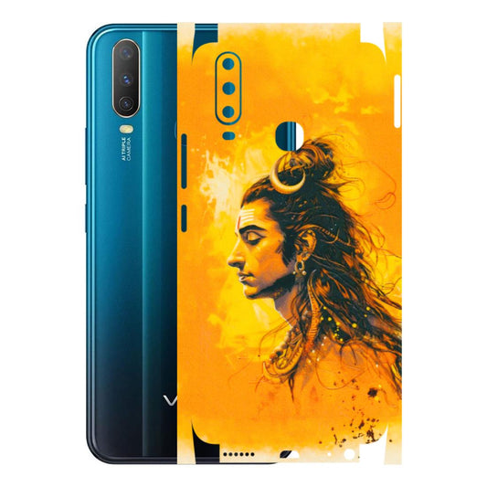 VIVO Y Series Phone Skins (All Models) - Shiv Shakti - 3D Embossed Finish (L-14) Vivo Y15