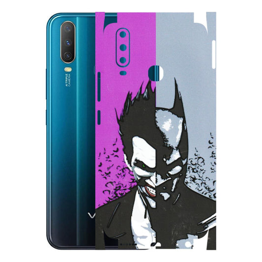 VIVO Y Series Phone Skins (All Models) - Batman & Joker - 3D Embossed Finish (L-143) Vivo Y15