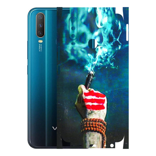 VIVO Y Series Phone Skins (All Models) - Mahadev Bhakt - 3D Embossed Finish (L-146) Vivo Y15