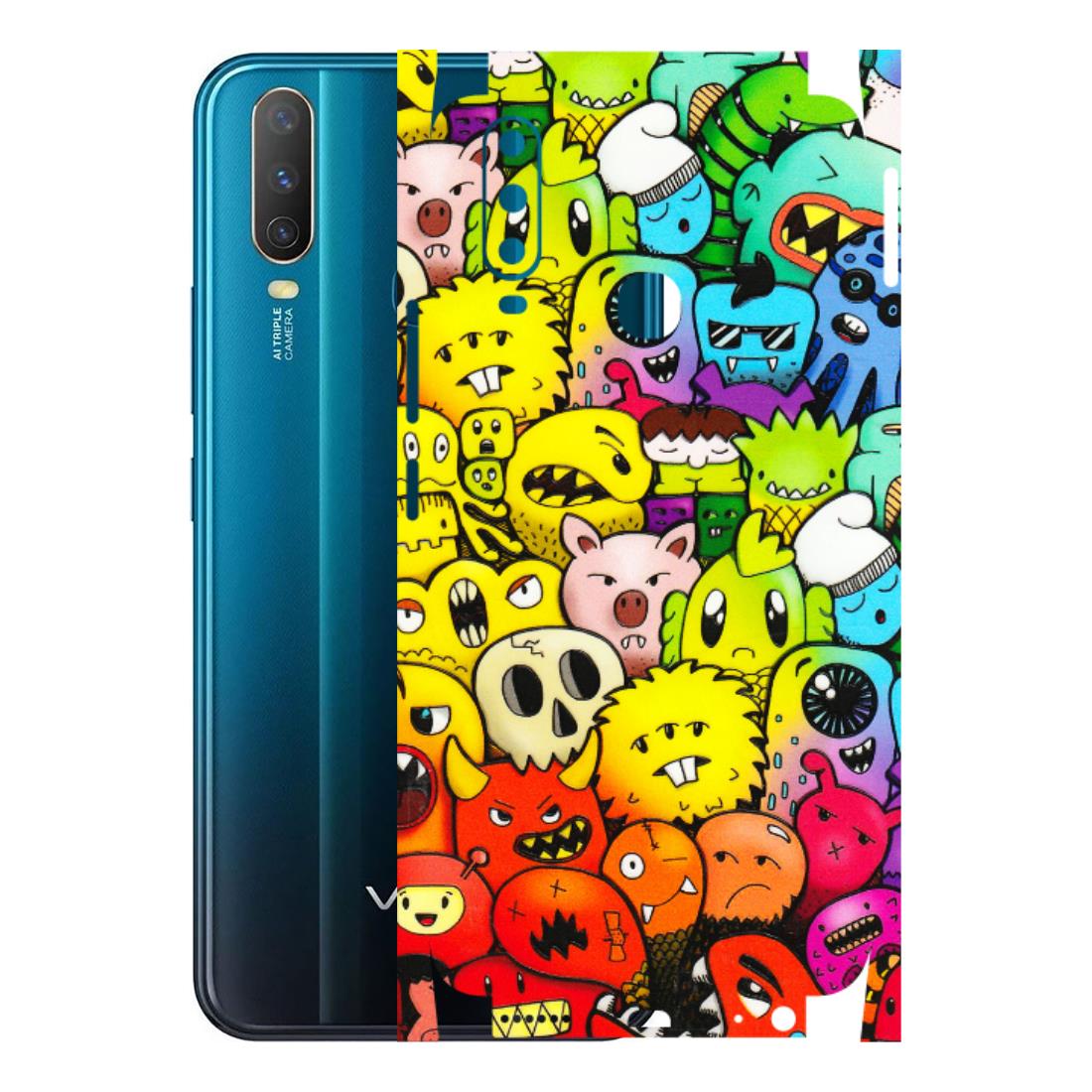 VIVO Y Series Phone Skins (All Models) - Angry Funkies - 3D Embossed Finish (L-169) Vivo Y15