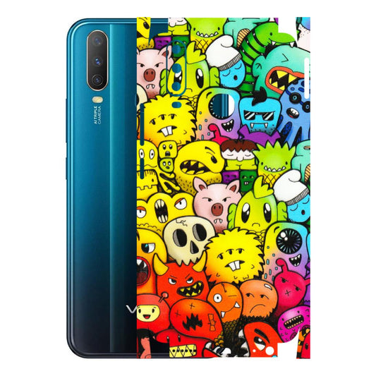 VIVO Y Series Phone Skins (All Models) - Angry Funkies - 3D Embossed Finish (L-169) Vivo Y15