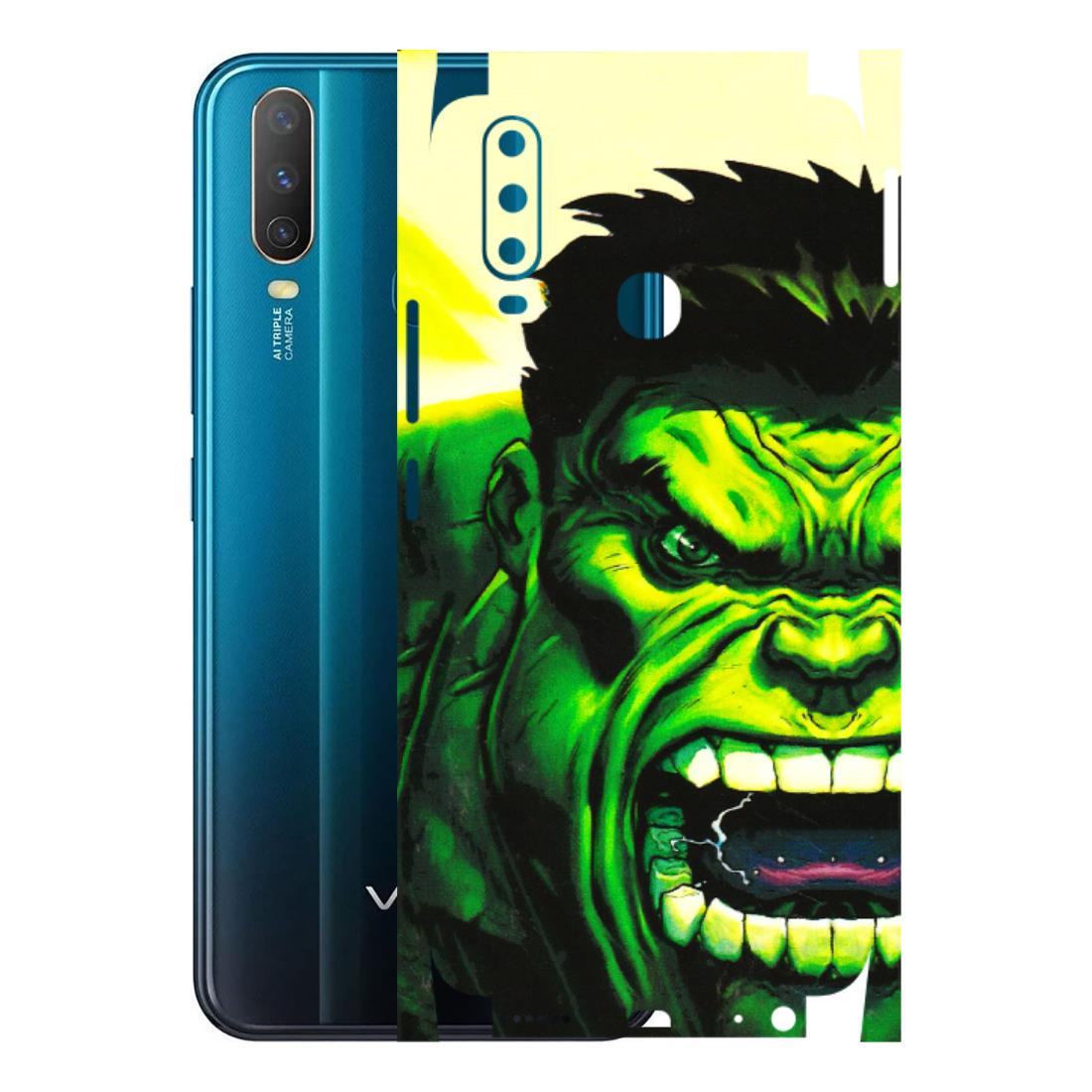 VIVO Y Series Phone Skins (All Models) - Hulk - 3D Embossed Finish (L-180) Vivo Y15