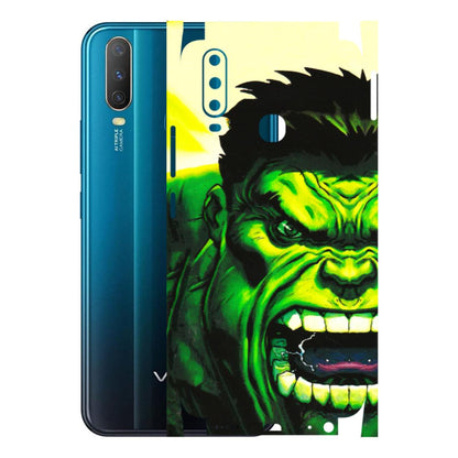 VIVO Y Series Phone Skins (All Models) - Hulk - 3D Embossed Finish (L-180) Vivo Y15