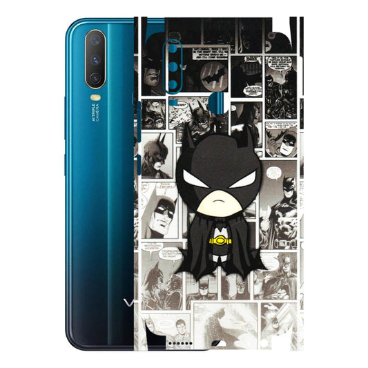 VIVO Y Series Phone Skins (All Models) - Toon Batman - 3D Embossed Finish (L-182) Vivo Y15