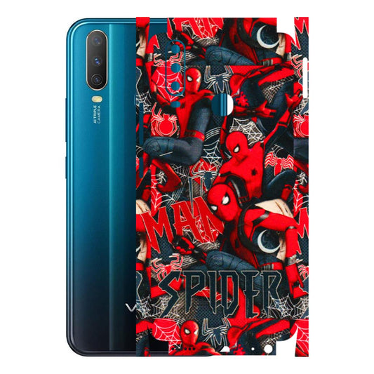 VIVO Y Series Phone Skins (All Models) - SpiderMan Cool - 3D Embossed Finish (L-188) Vivo Y15