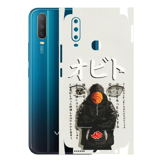 VIVO Y Series Phone Skins (All Models) - Obito Anime Eye - 3D Embossed Finish (L-19) Vivo Y15