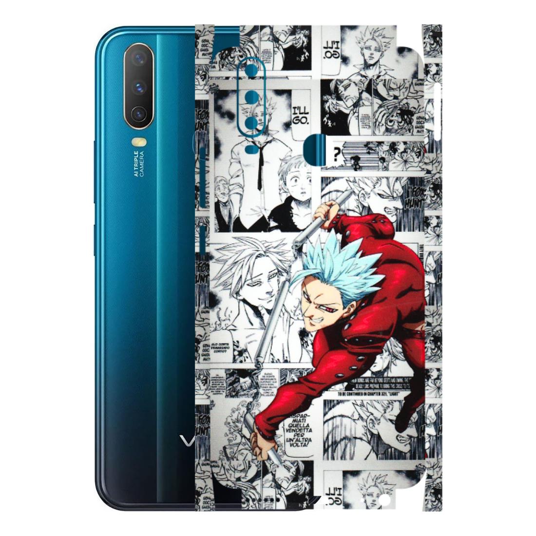 VIVO Y Series Phone Skins (All Models) - Anime Comic - 3D Embossed Finish (L-192) Vivo Y15