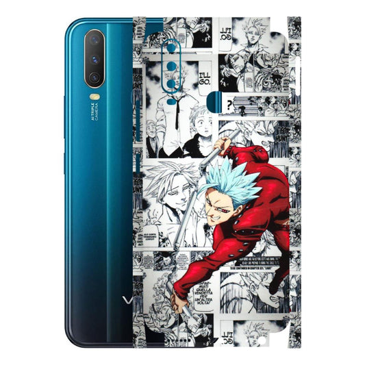 VIVO Y Series Phone Skins (All Models) - Anime Comic - 3D Embossed Finish (L-192) Vivo Y15