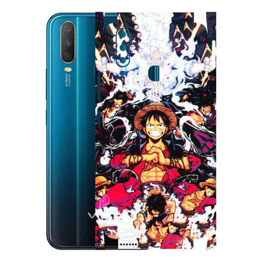 VIVO Y Series Phone Skins (All Models) - Luffy Anime Character - 3D Embossed Finish (L-203) Vivo Y15