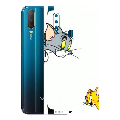 VIVO Y Series Phone Skins (All Models) - Cute Tom And Jerry - 3D Embossed Finish (L-220) Vivo Y15