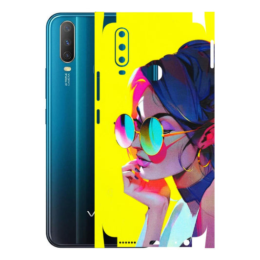 VIVO Y Series Phone Skins (All Models) - Bold Stylish Girl - 3D Embossed Finish (L-222) Vivo Y15
