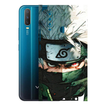 VIVO Y Series Phone Skins (All Models) - Kakashi Red Eye Focus - 3D Embossed Finish (L-227) Vivo Y15