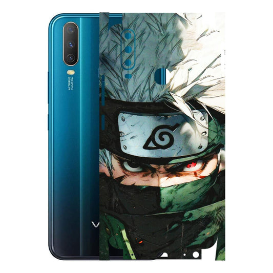 VIVO Y Series Phone Skins (All Models) - Kakashi Red Eye Focus - 3D Embossed Finish (L-227) Vivo Y15