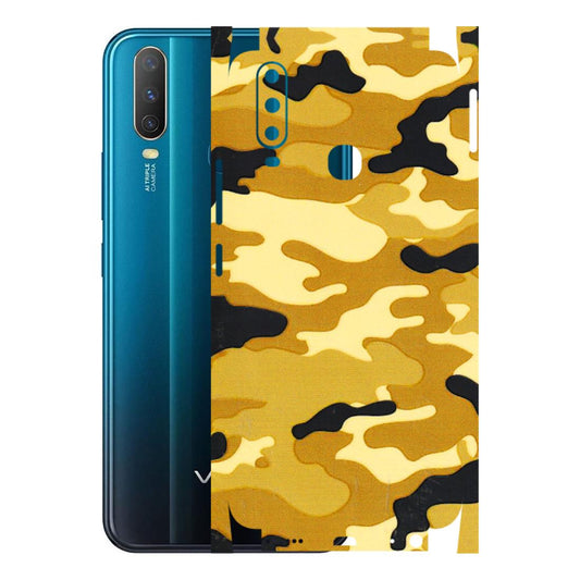 VIVO Y Series Phone Skins (All Models) - Indian Camo - 3D Embossed Finish (L-228) Vivo Y15