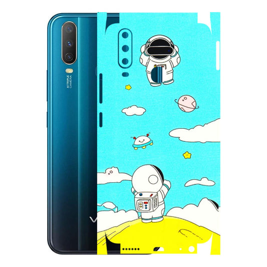 VIVO Y Series Phone Skins (All Models) - Blue Skies Astro Float - 3D Embossed Finish (L-230) Vivo Y15