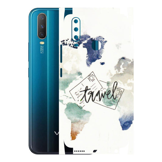VIVO Y Series Phone Skins (All Models) - Travel The World - 3D Embossed Finish (L-232) Vivo Y15