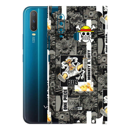 VIVO Y Series Phone Skins (All Models) - Cuffy Anime MonkeyCamic - 3D Embossed Finish (L-242) Vivo Y15