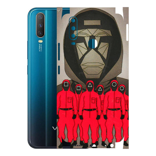 VIVO Y Series Phone Skins (All Models) - Squid Game Hero - 3D Embossed Finish (L-245) Vivo Y15