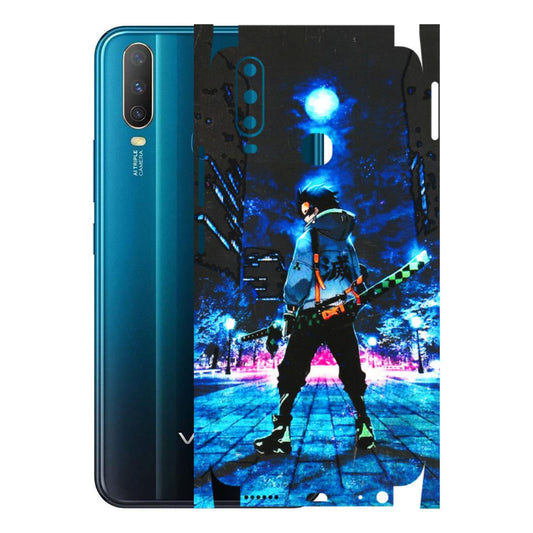VIVO Y Series Phone Skins (All Models) - Demon Slayer Sword - 3D Embossed Finish (L-247) Vivo Y15