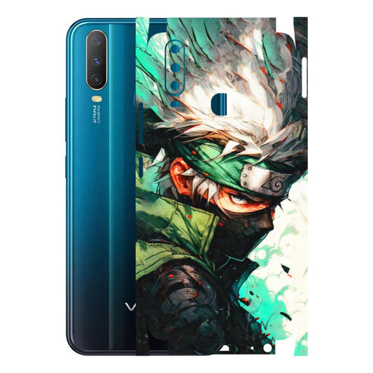 VIVO Y Series Phone Skins (All Models) - Kakashi Side Profile - 3D Embossed Finish (L-249) Vivo Y15