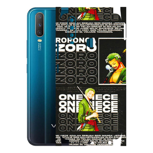VIVO Y Series Phone Skins (All Models) - One Piece Zoro - 3D Embossed Finish (L-250) Vivo Y15