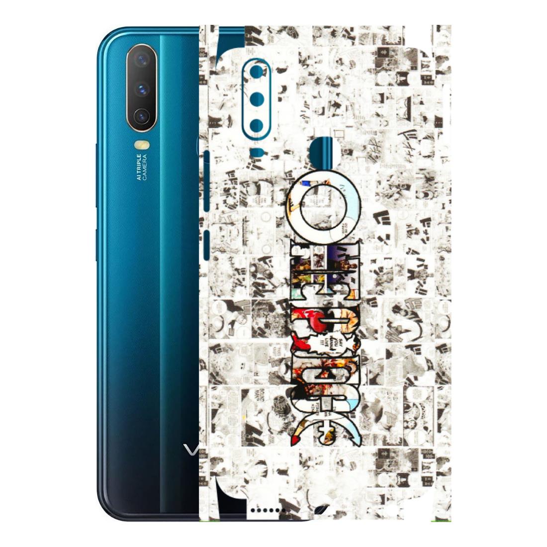 VIVO Y Series Phone Skins (All Models) - One Piece Manga - 3D Embossed Finish (L-26) Vivo Y15