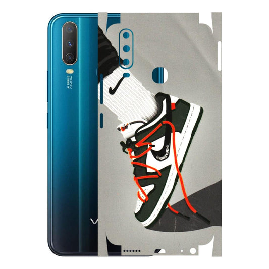 VIVO Y Series Phone Skins (All Models) - New Grey Sneaker - 3D Embossed Finish (L-261) Vivo Y15