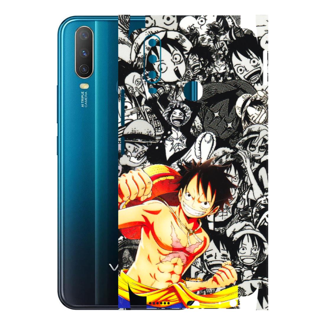VIVO Y Series Phone Skins (All Models) - Anime Comics Games Doodles - 3D Embossed Finish (L-27) Vivo Y15