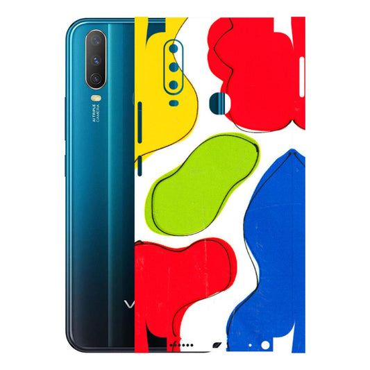 VIVO Y Series Phone Skins (All Models) - RGB Colour Paint - 3D Embossed Finish (L-284) Vivo Y15
