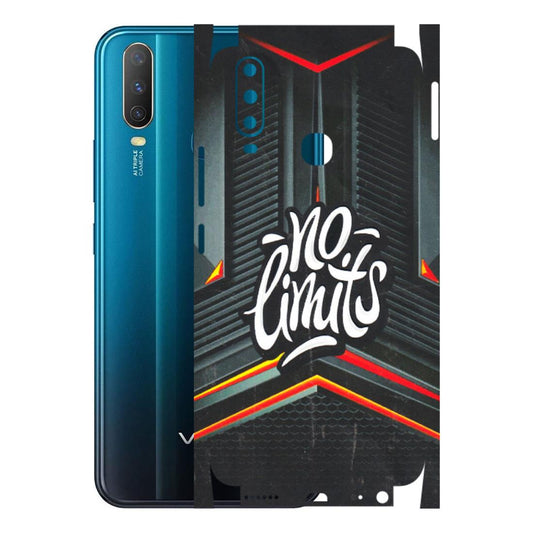 VIVO Y Series Phone Skins (All Models) - No Limits - 3D Embossed Finish (L-286) Vivo Y15