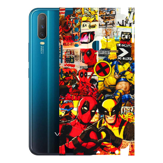 VIVO Y Series Phone Skins (All Models) - Spidy Wolverine - 3D Embossed Finish (L-310) Vivo Y15