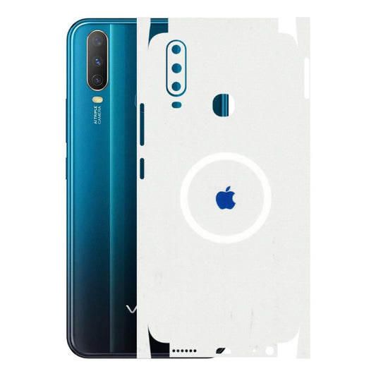 VIVO Y Series Phone Skins (All Models) - iPhone Magsafe Logo - 3D Embossed Finish (L-320) Vivo Y15