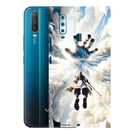 VIVO Y Series Phone Skins (All Models) - Big Hand With Monkey King - 3D Embossed Finish (L-323) Vivo Y15
